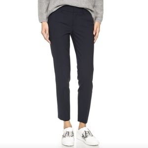 Vince Strapping Crop Stretch Wool trouser in Coastal